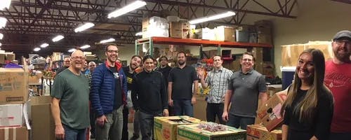 PLEXSYS Employees Give Back through Community Service at Share Aspire Center